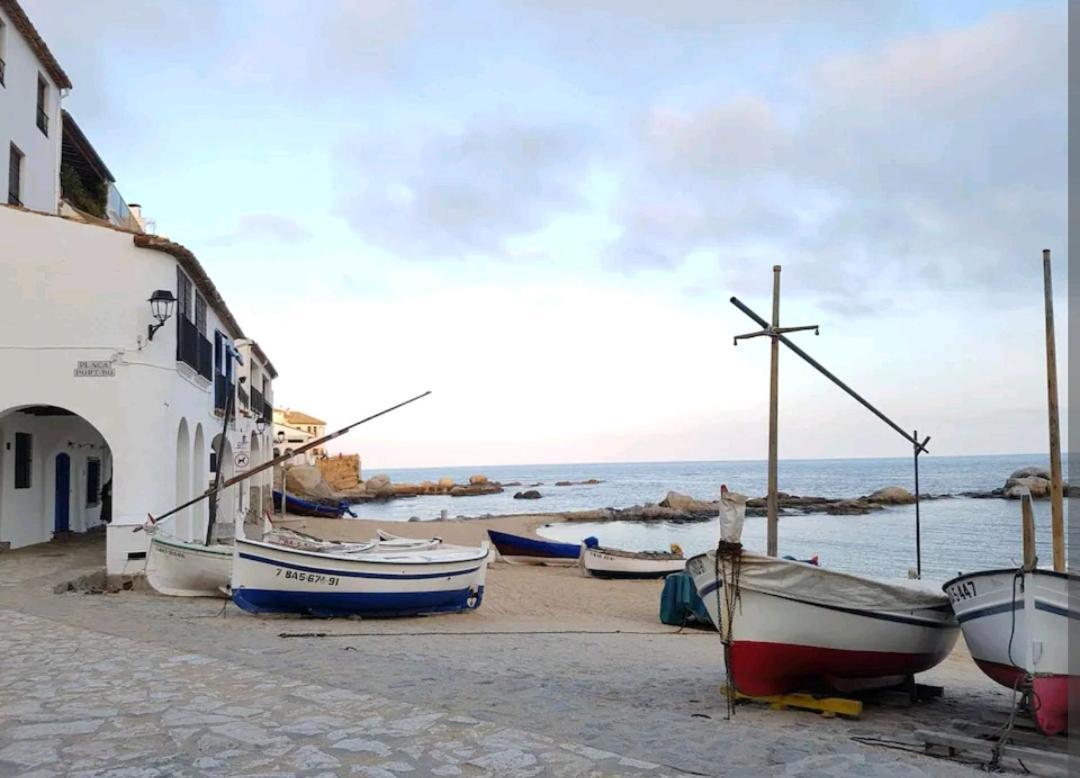 Apt Con Piscina En Calella De Palafrugell, Parking Gratuito Luaran gambar